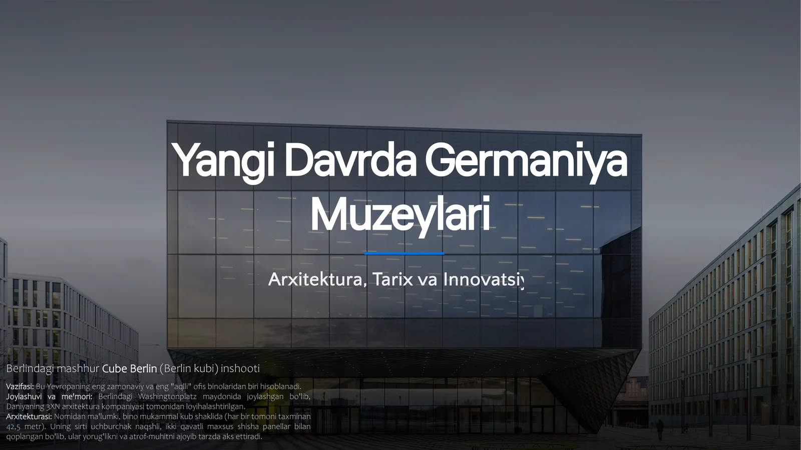 Yangi Davrda Germaniya Muzeylari