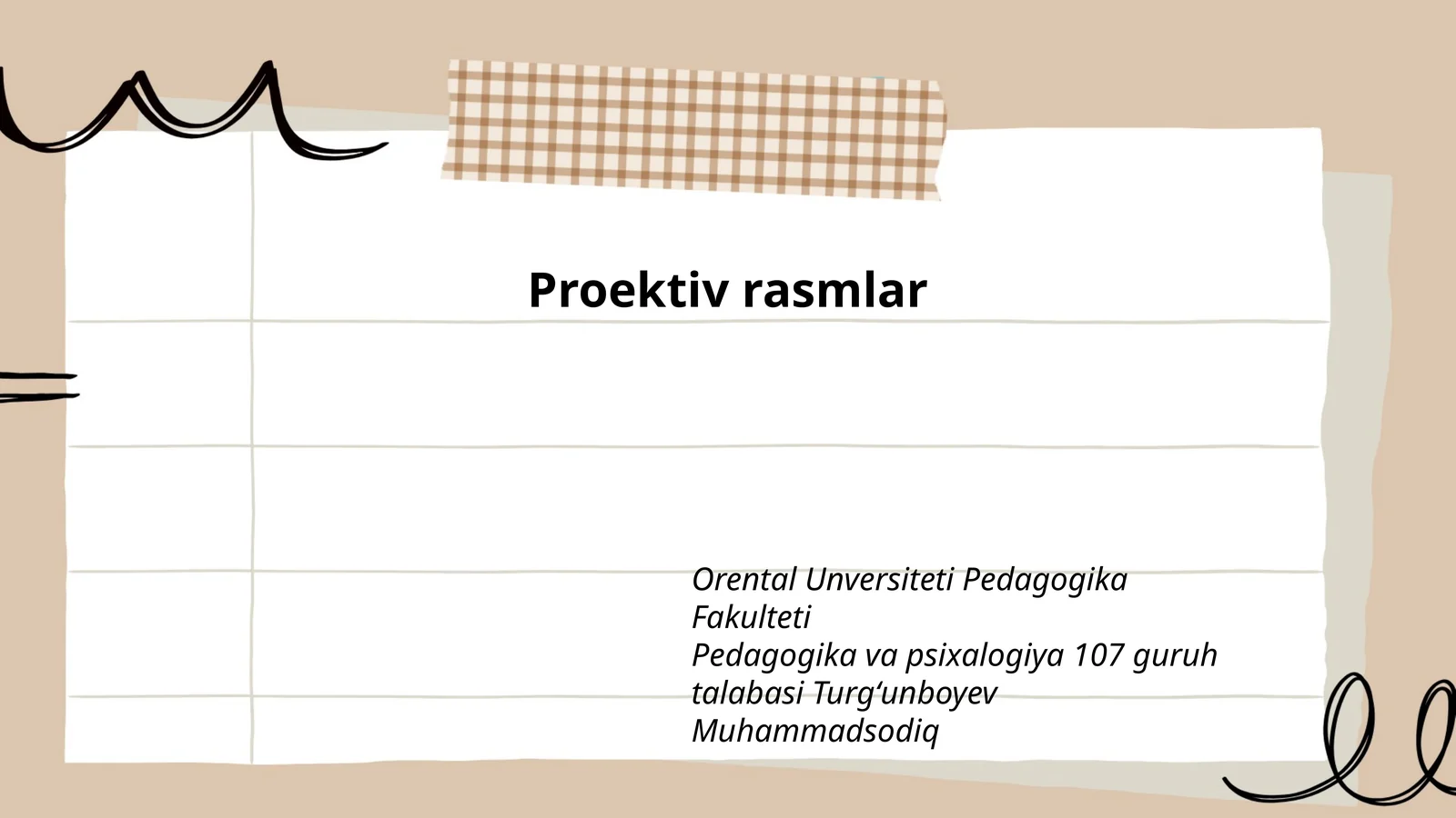 Proektiv rasmlar