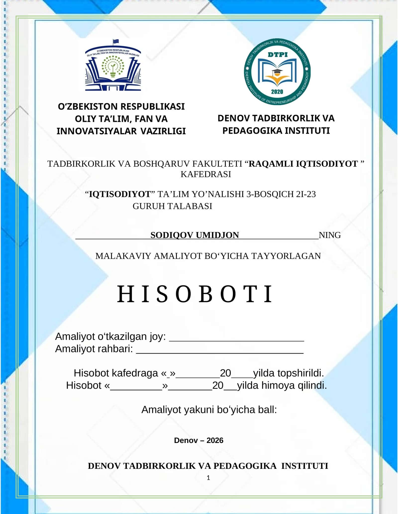DAVLAT MULKI OBYEKTLARIDAN SAMARALI FOYDALANISH MARKAZI FAOLIYATI VA TASHKILIY TUZILMASI