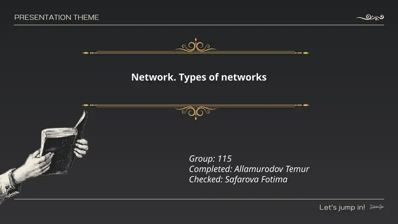 Network. Types of networks