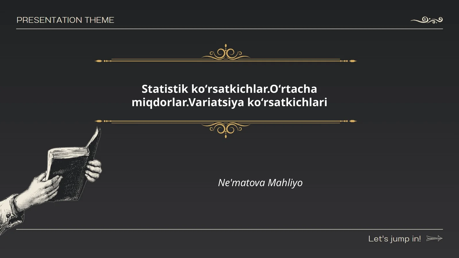 O'rtacha arifmetik
