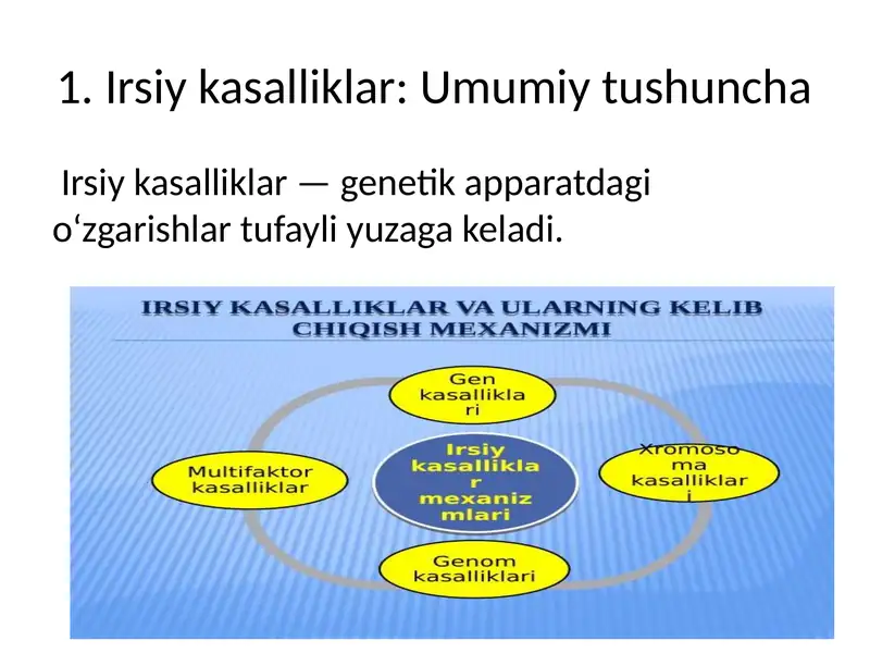 Irsiy kasalliklar