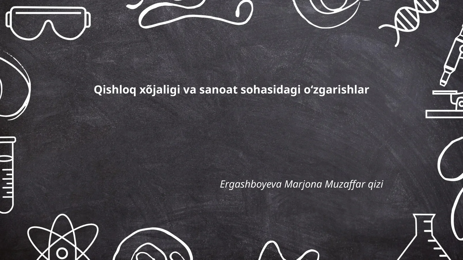 To'g'langan qishloq xo'jaligi texnologiyalari