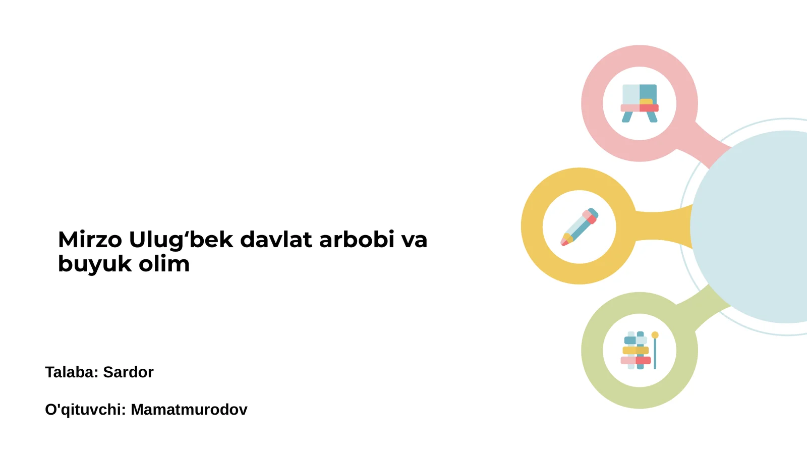 Mirzo Ulugʻbek: Tarixi va Merosi