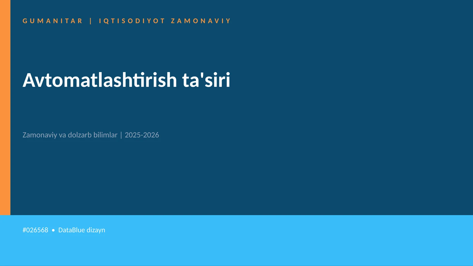 Avtomatlashtirish ta'siri
