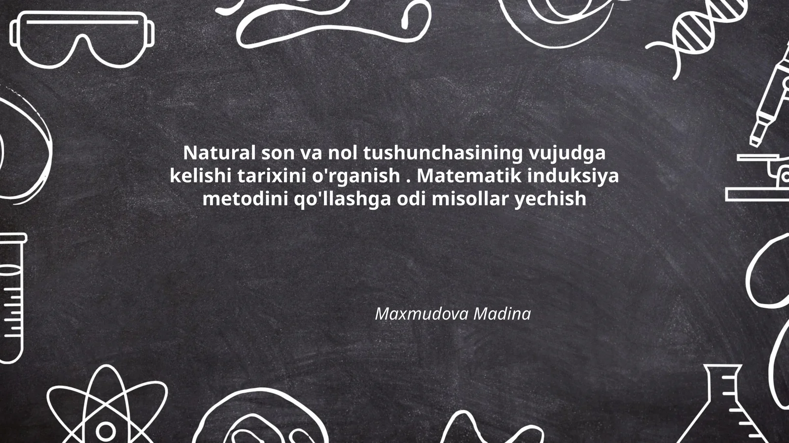 Natural son va nol tushunchasining vujudga kelishi tarixi