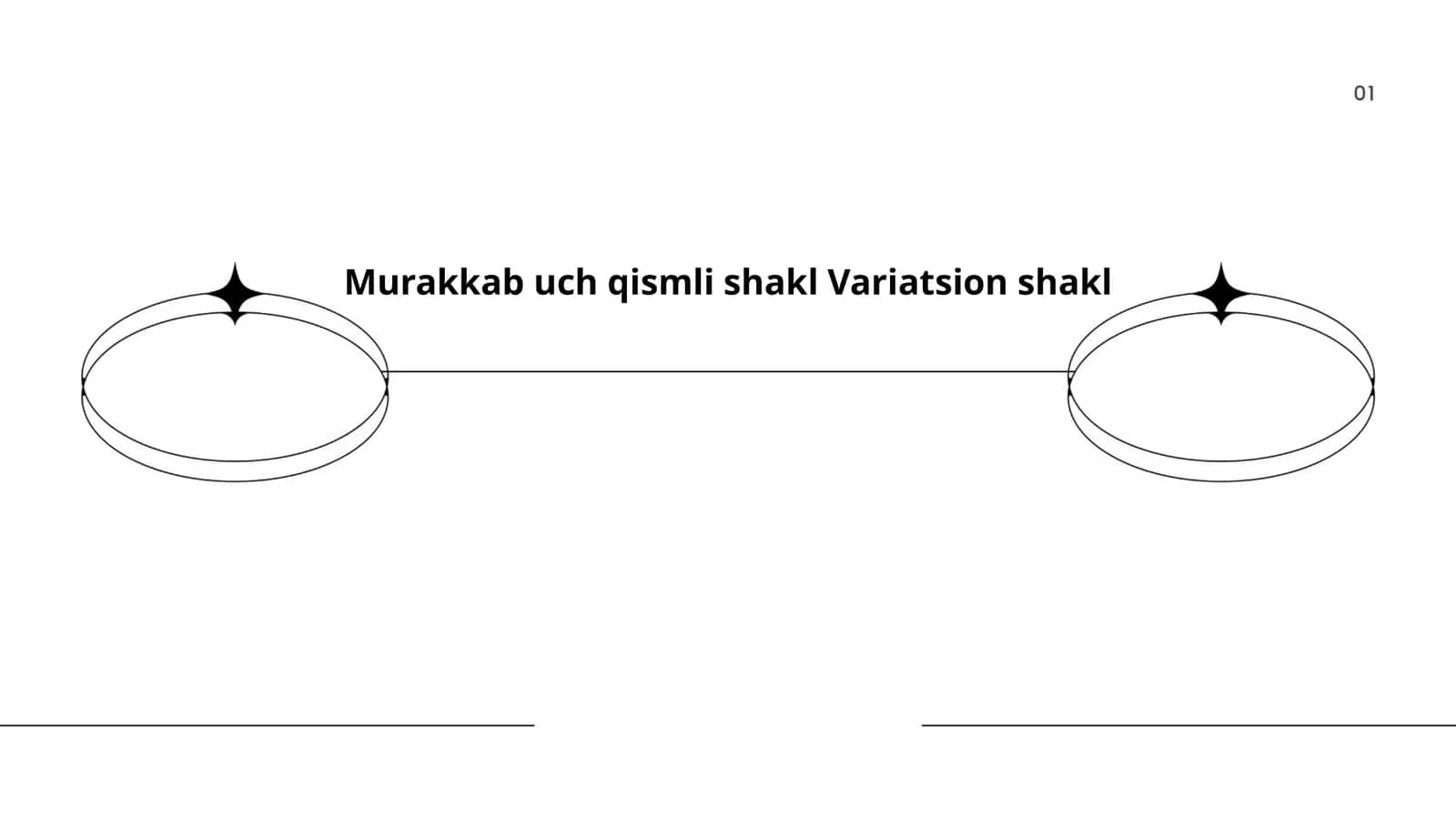 Murakkab uch qismli shakl Variatsion shakl