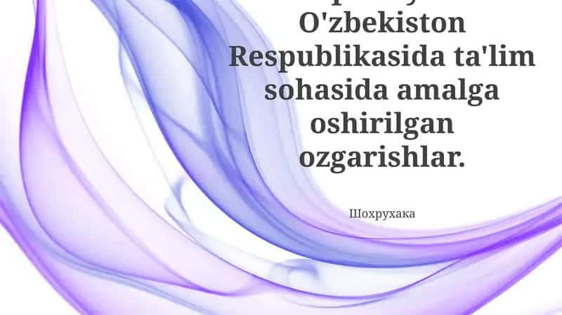 Dastlabki islohotlar va Sovet merosi