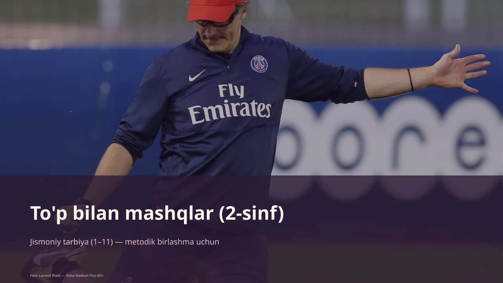 To'p bilan mashqlar (2-sinf)