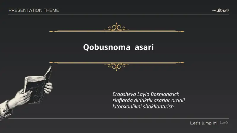Qobusnoma asari