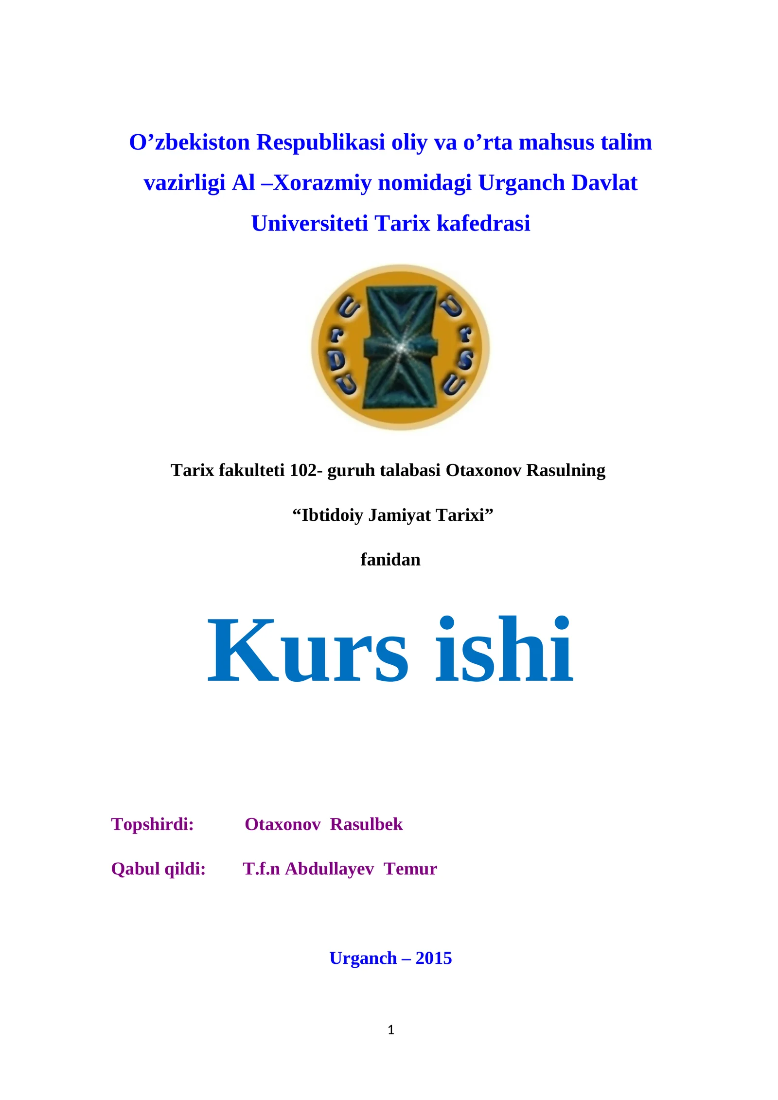 Joytun madaniyati tavsifi