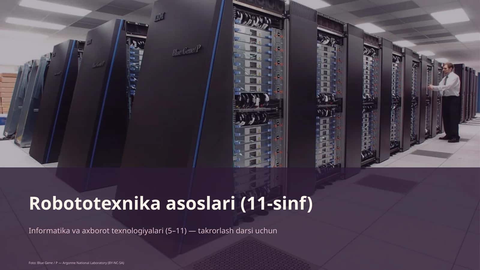 Robototexnika asoslari (11-sinf)