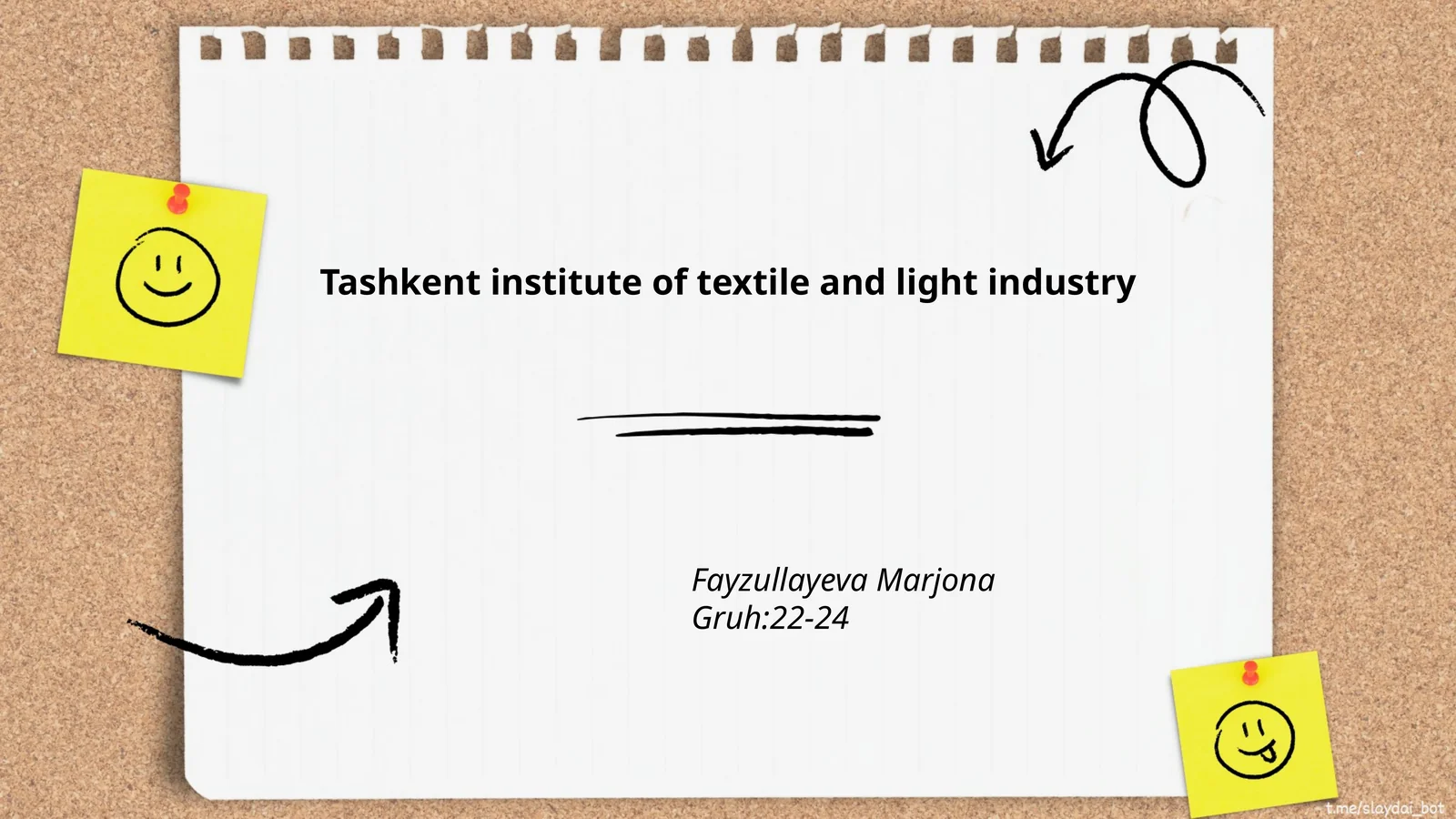 History of Tashkent Institute of Textile and Light Industry
