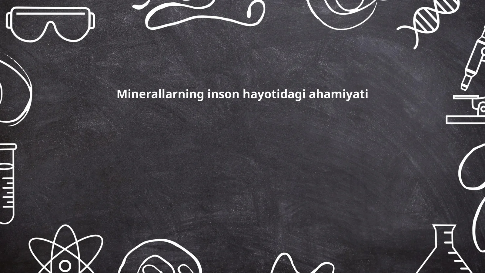 Tabiiy Minerallarning Inson Hayotidagi Ahamiyati