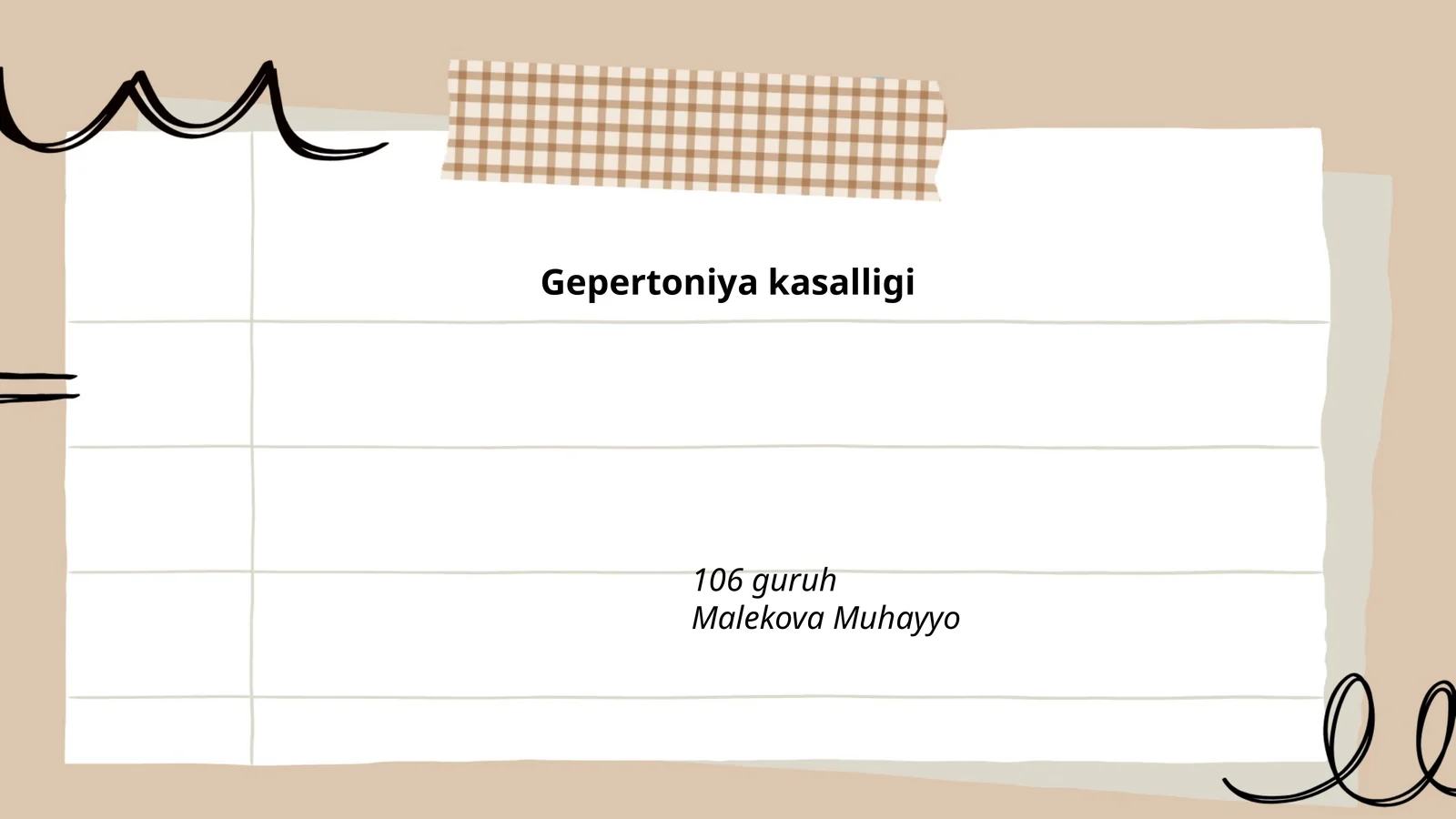 Gepertoniya kasalligi