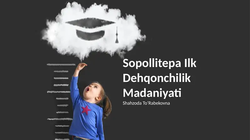Sopollitepa Ilk Dehqonchilik Madaniyati