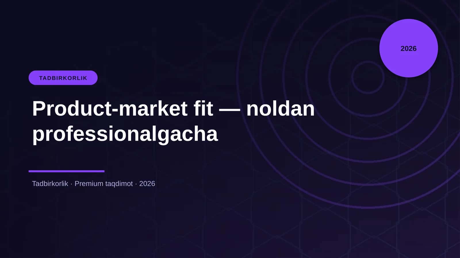 Product-market fit — noldan professionalgacha