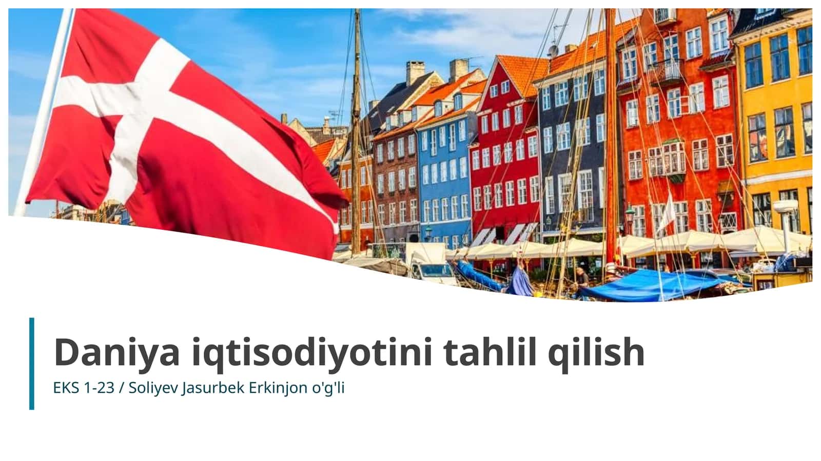 Daniya iqtisodiy surati Iqtisodiy prognoz xulosasi (2022 yil iyun)