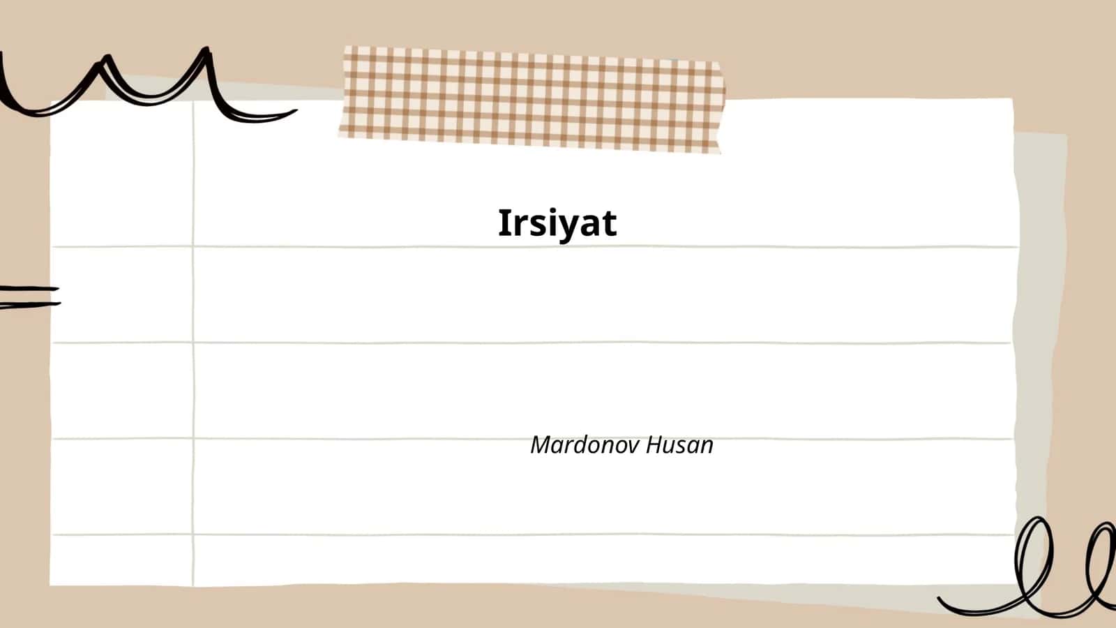 Irsiyat nazariyalari