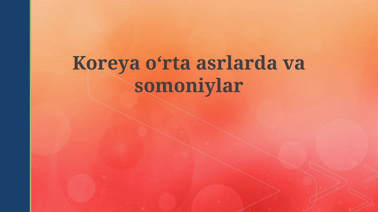O'rta asrlardagi Koreya va Samaniylar davlatlari: Umumiy nuqtalar