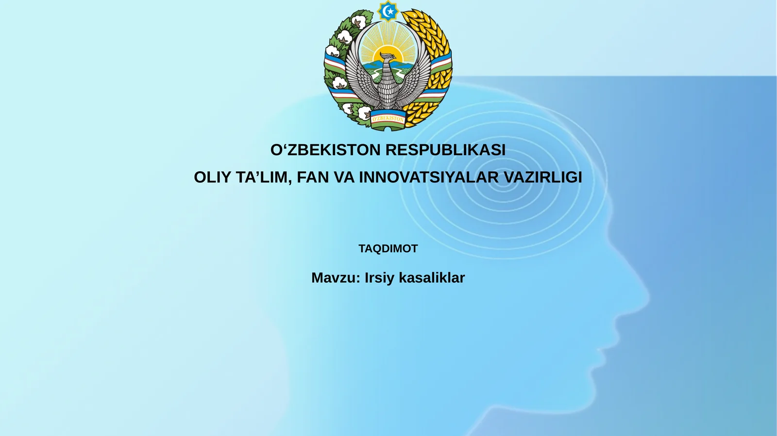 Nasliy kasalliklar