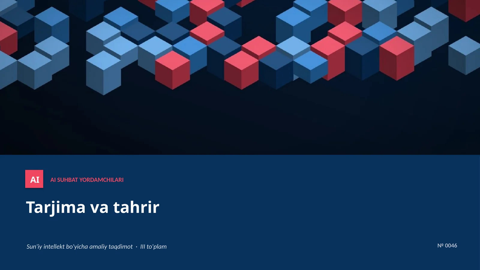 AI SUHBAT YORDAMCHILARI