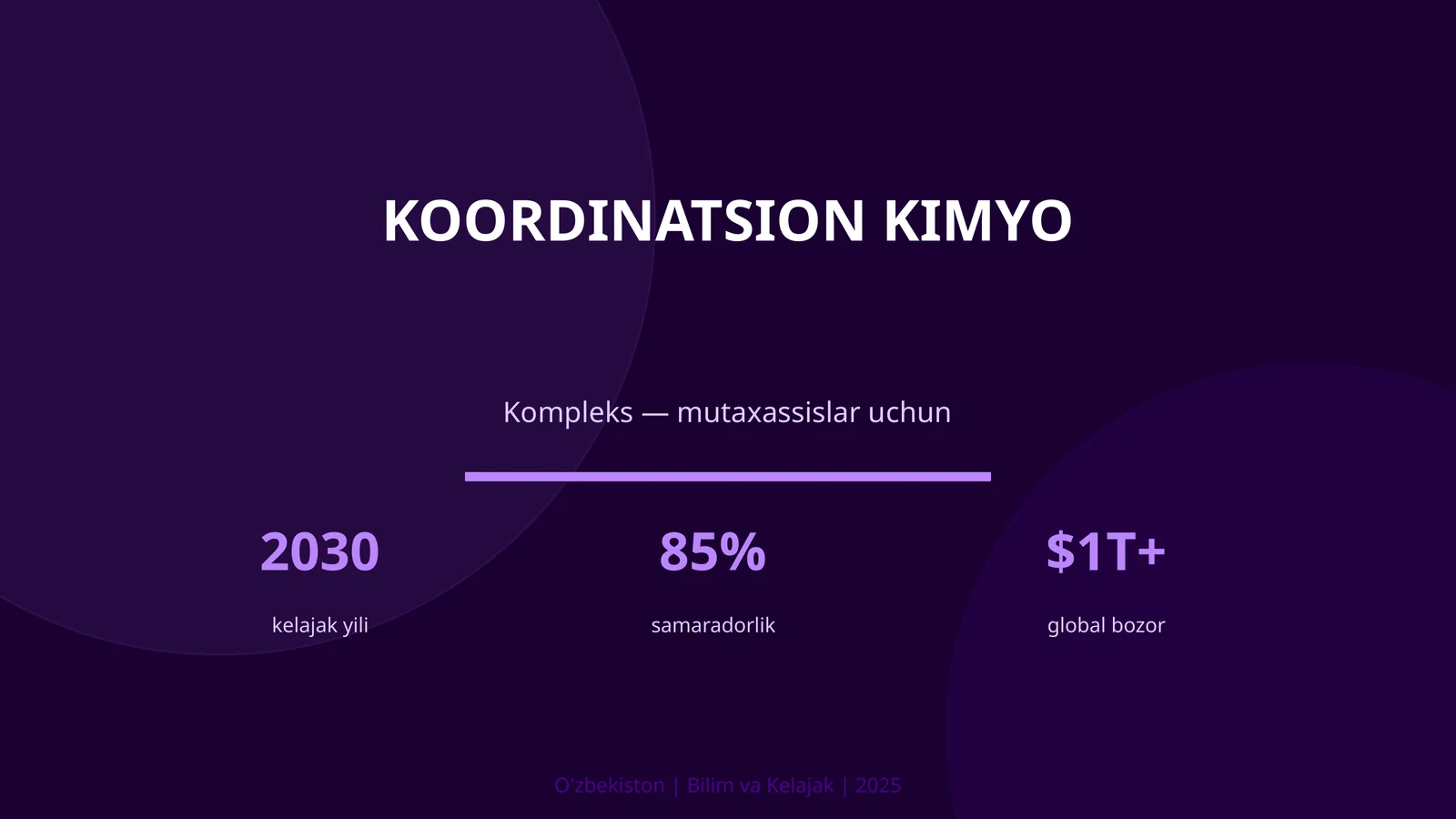 Koordinatsion kimyo