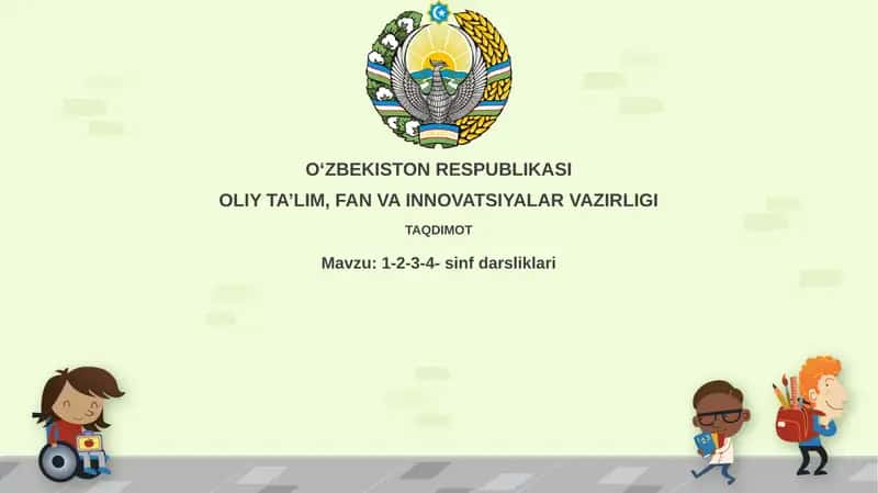 Boshlang'ich sinf darsliklari (1-4 sinflar)