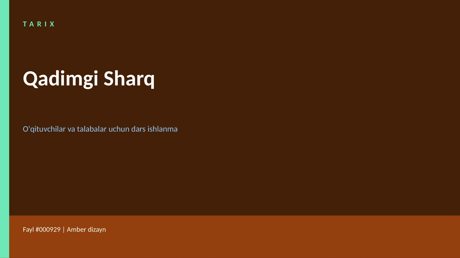 Qadimgi Sharq