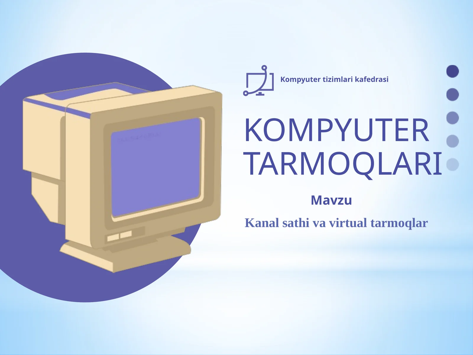 Kompyuter tarmoqlari
