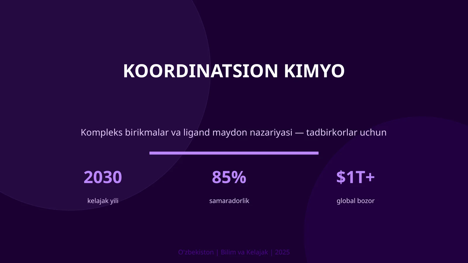 Koordinatsion kimyo