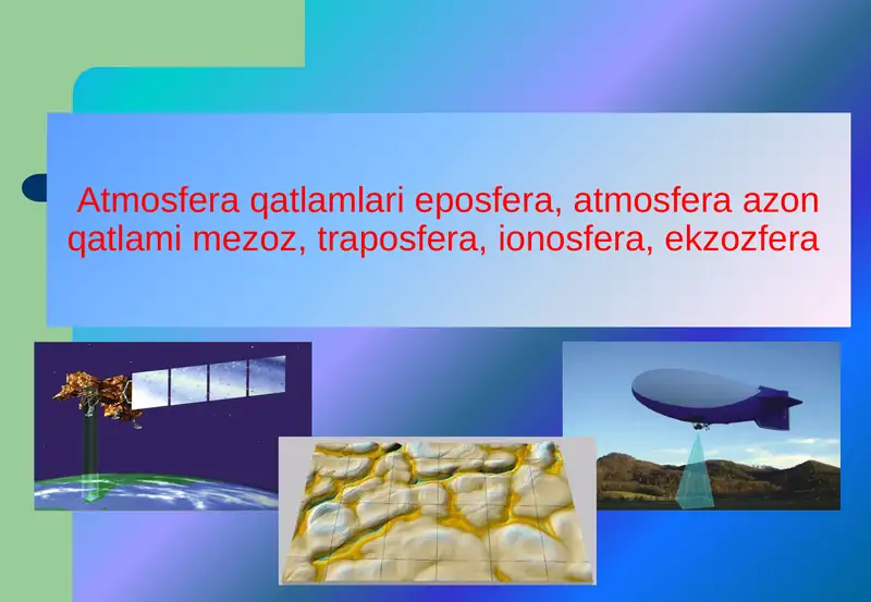Atmosfera qatlamlari