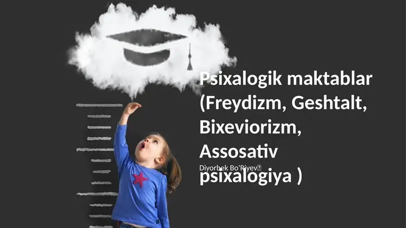 Psixalogik maktablar