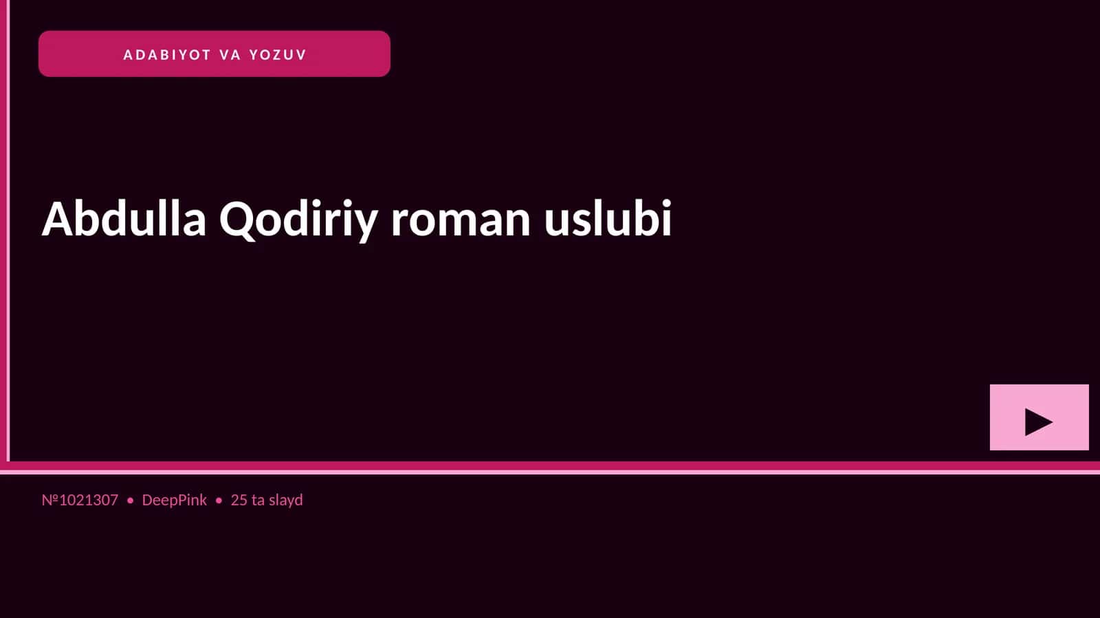 Abdulla Qodiriy roman uslubi