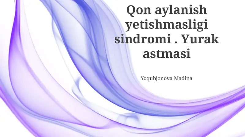 Yurak Astmasi