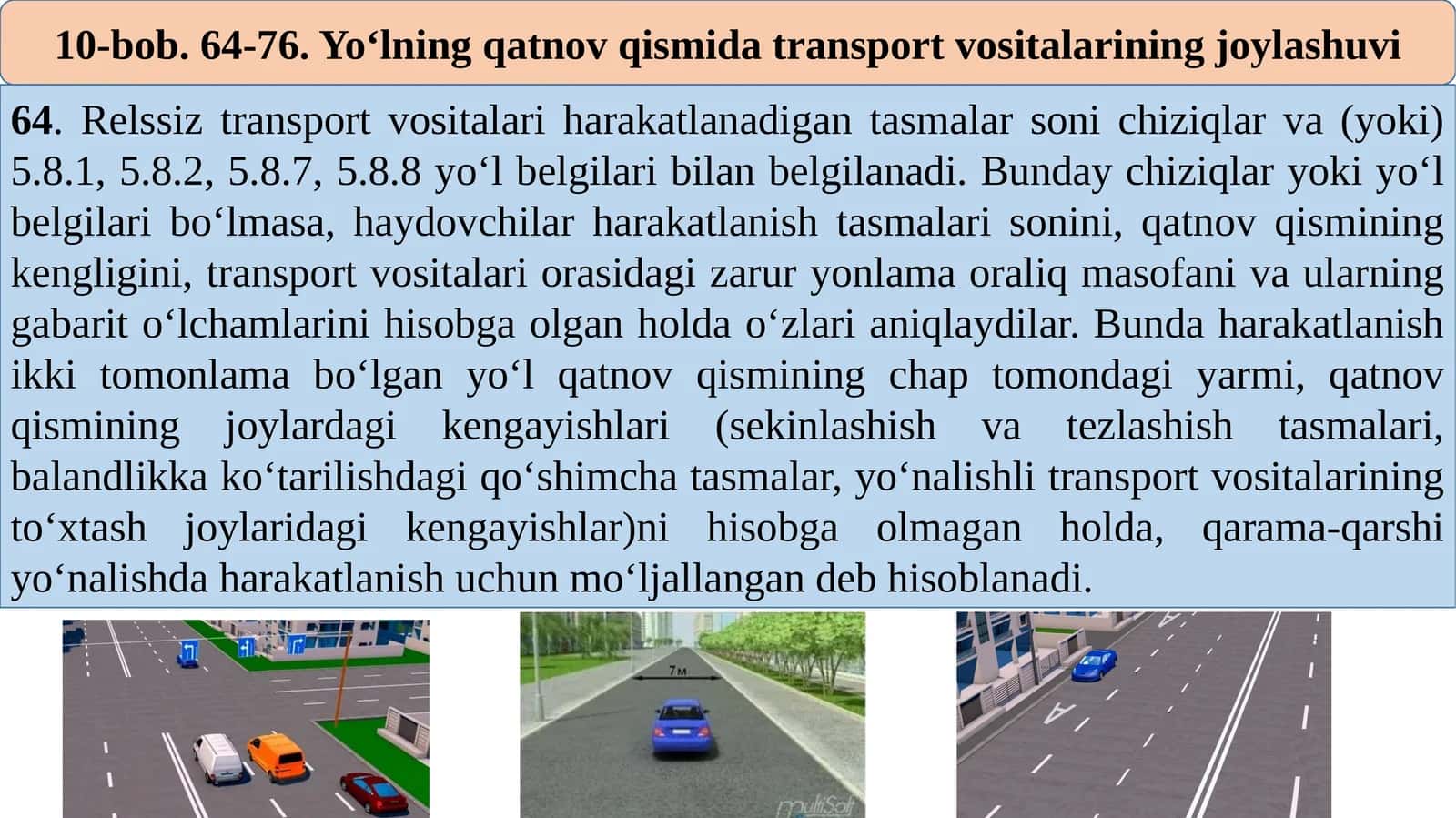 Relssiz transport vositalari harakatlanadigan tasmalar sonichiziqlar va yoki