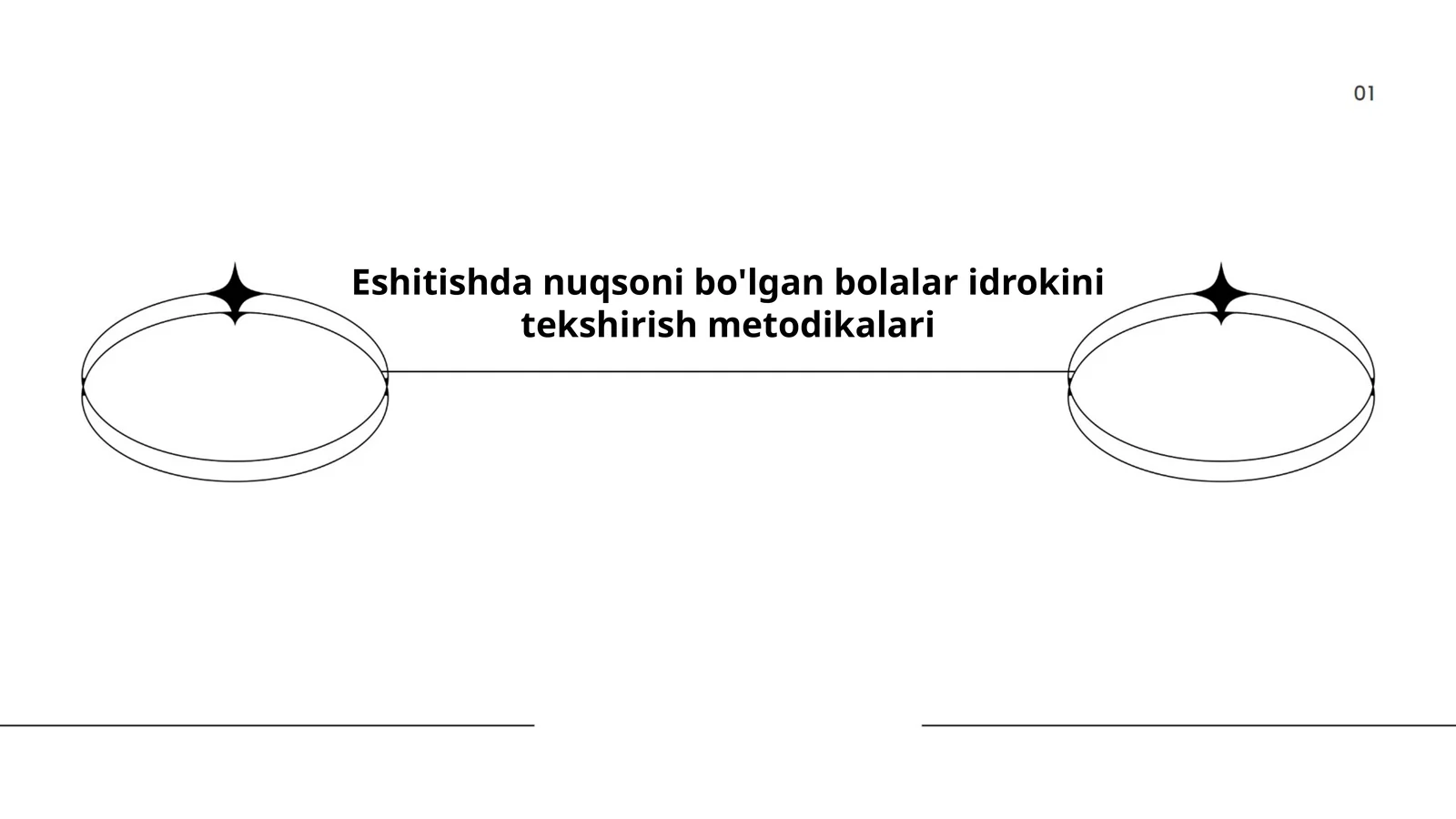 Eshitishda nuqsoni bo'lgan bolalar idrokini tekshirish metodikalari