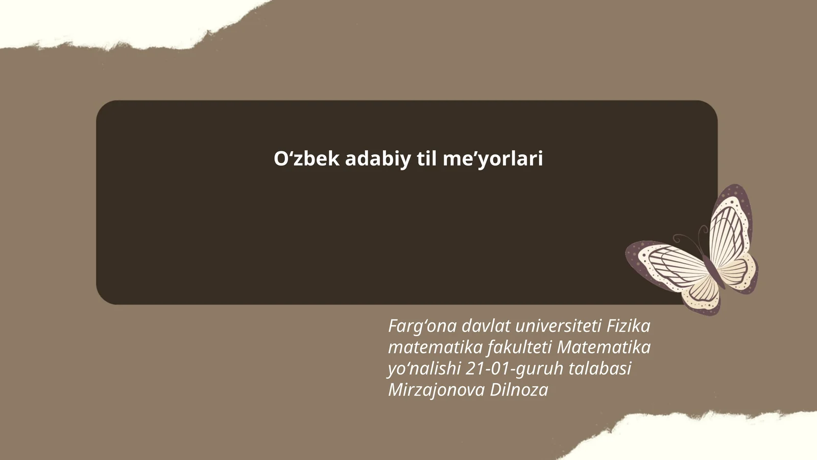 O'zbek adabiy til meʼyorlari