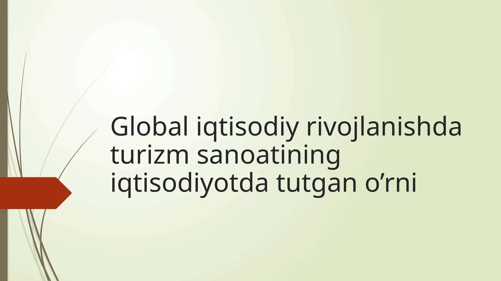 Turizm sanoati