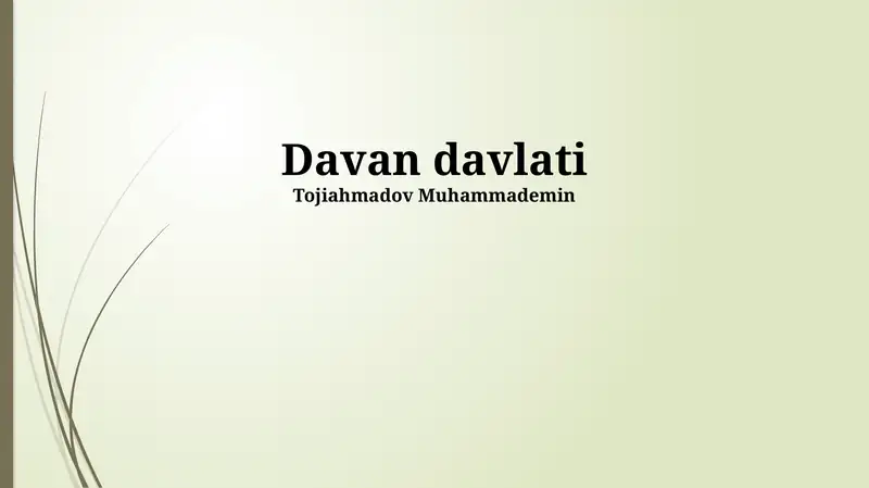 Davan davlati