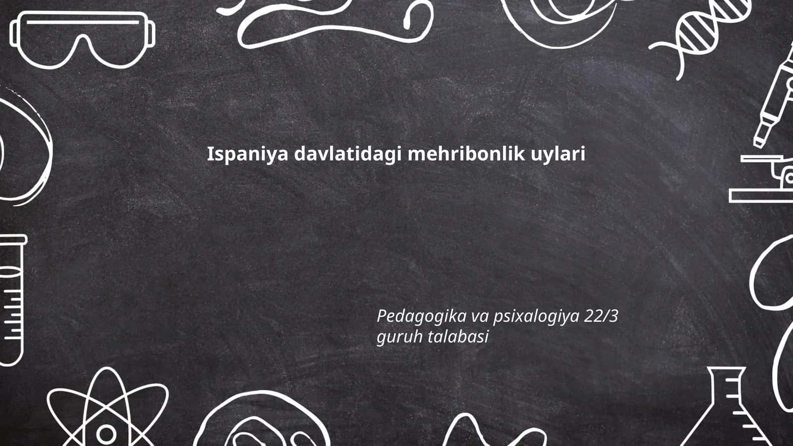 Ispaniyadagi mehribonlik uylari