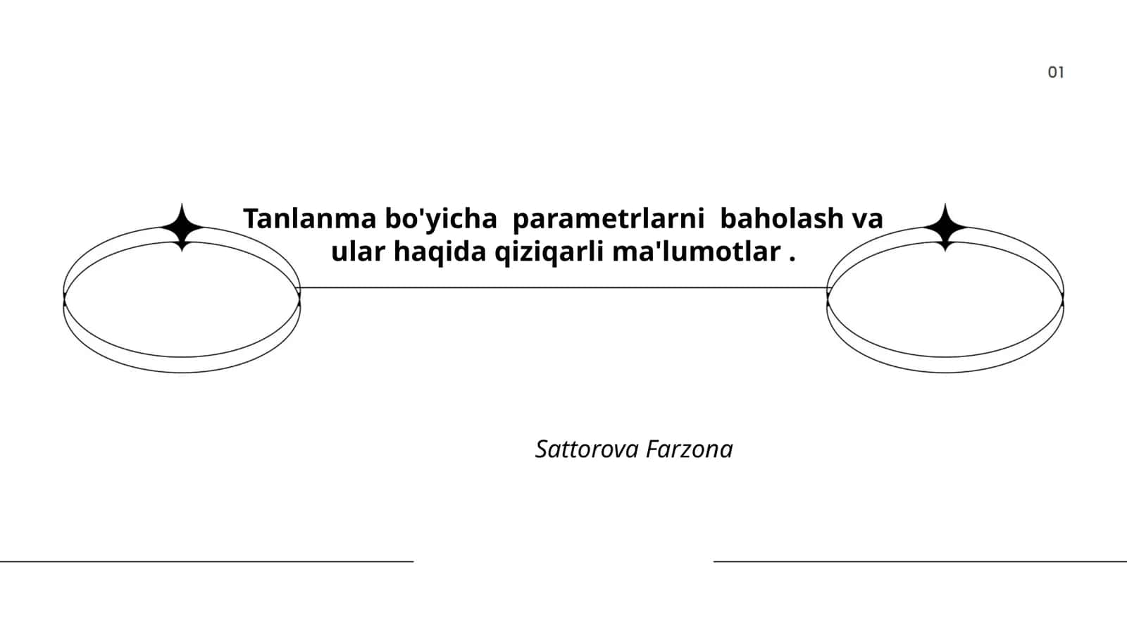 Tanlanma nazariyasi asoslari