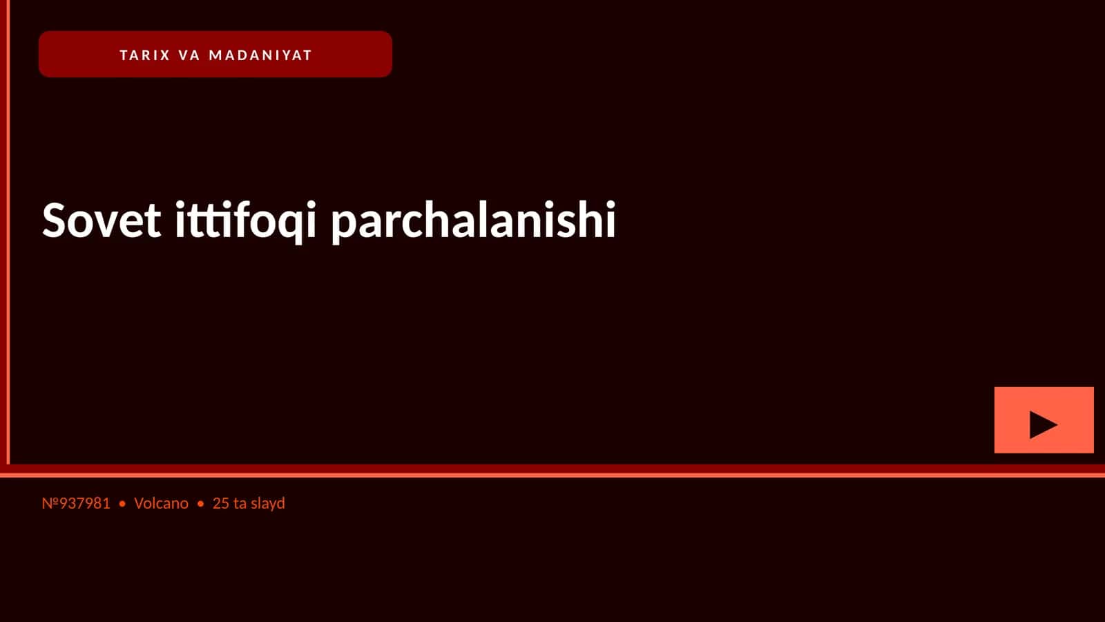Sovet ittifoqi parchalanishi