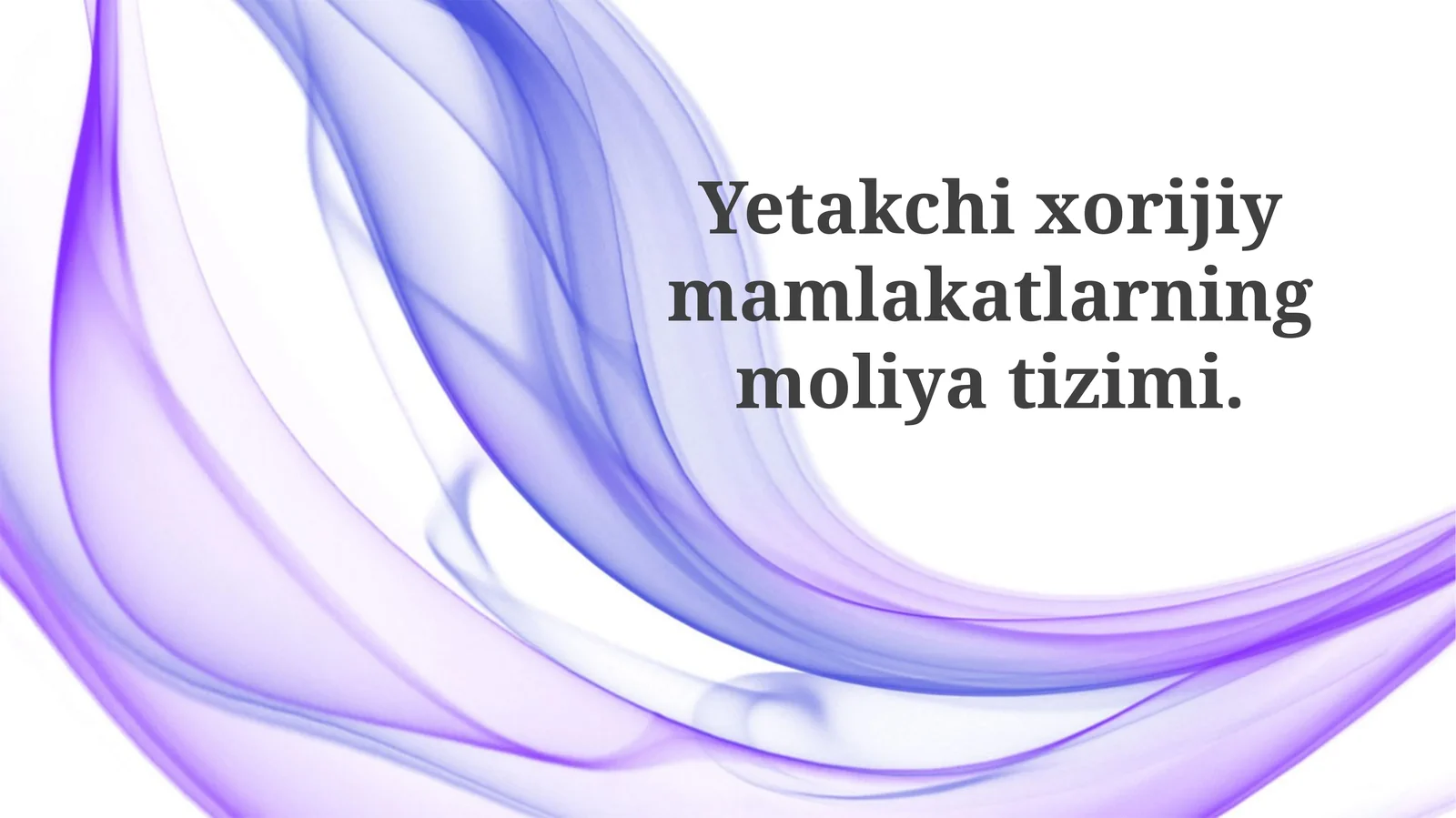Moliyat tizimlari