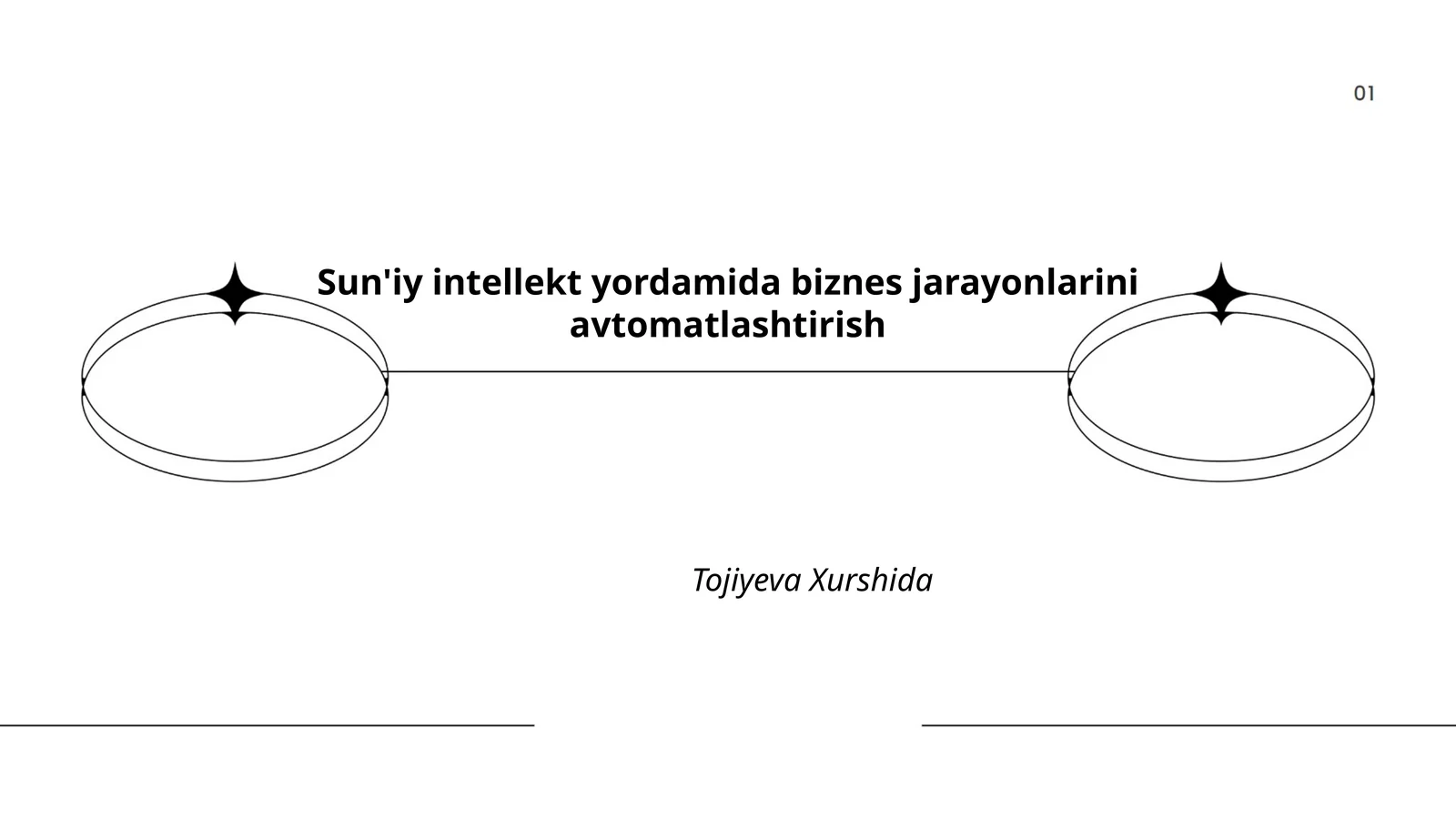 Sun'iy intellekt yordamida biznes jarayonlarini avtomatlashtirish