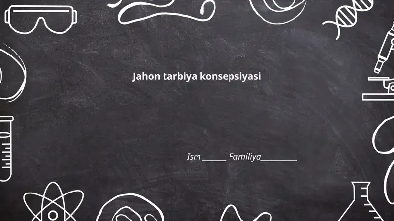 Jahon tarbiya konsepsiyasi