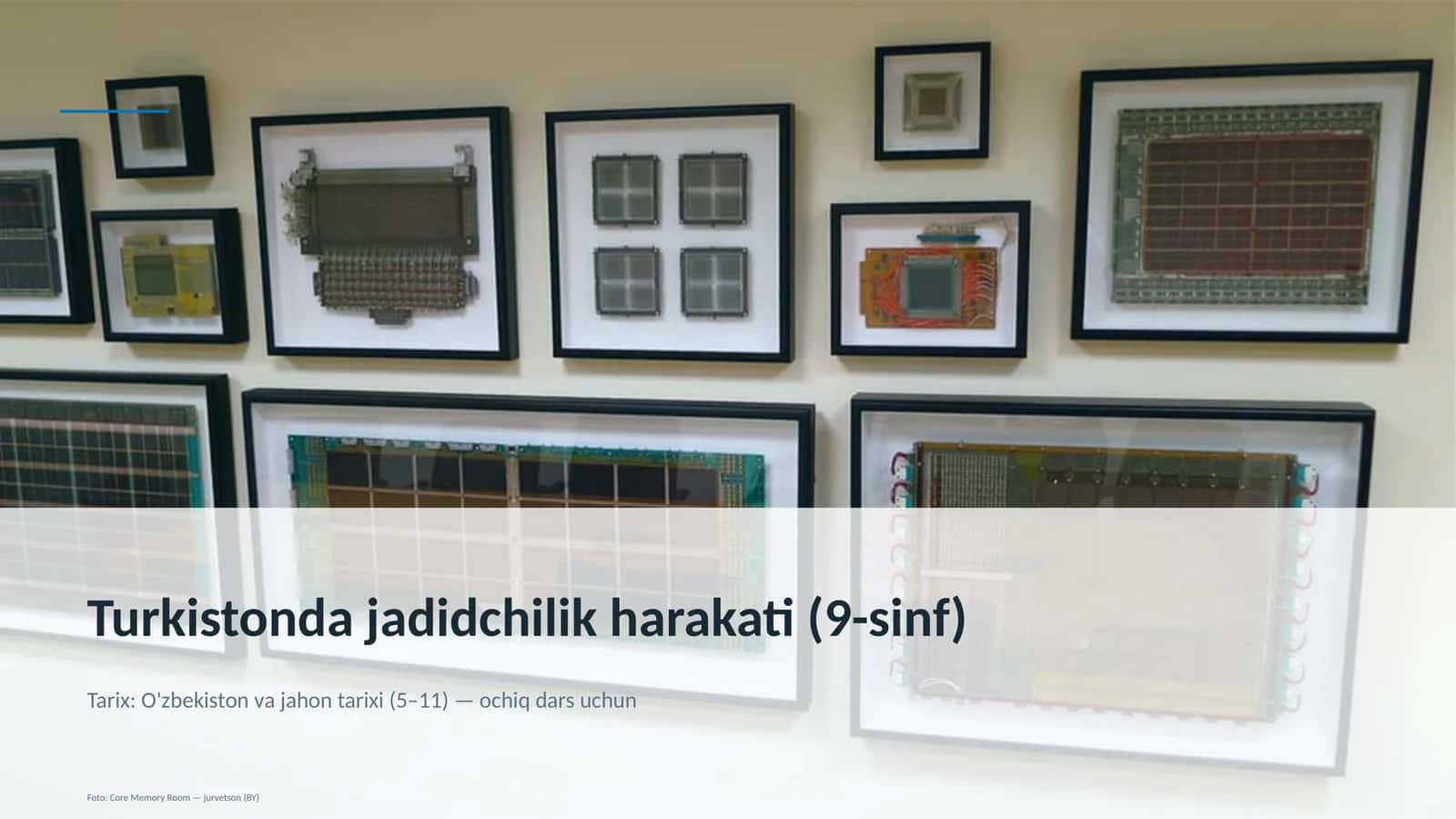 Turkistonda jadidchilik harakati (9-sinf)