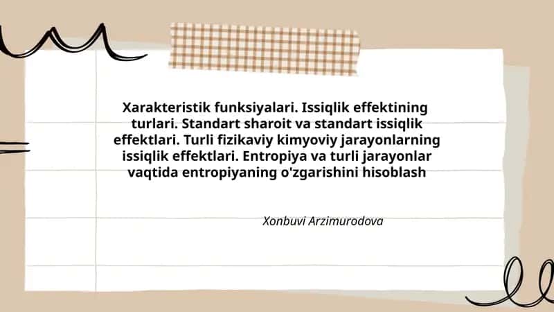 Xonbuvi Arzimurodova