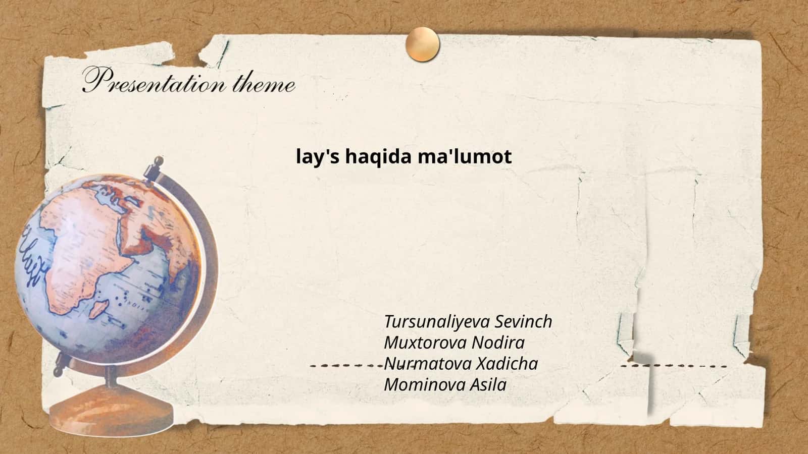 Lay's mahsulot assortimenti va ta'm turlari