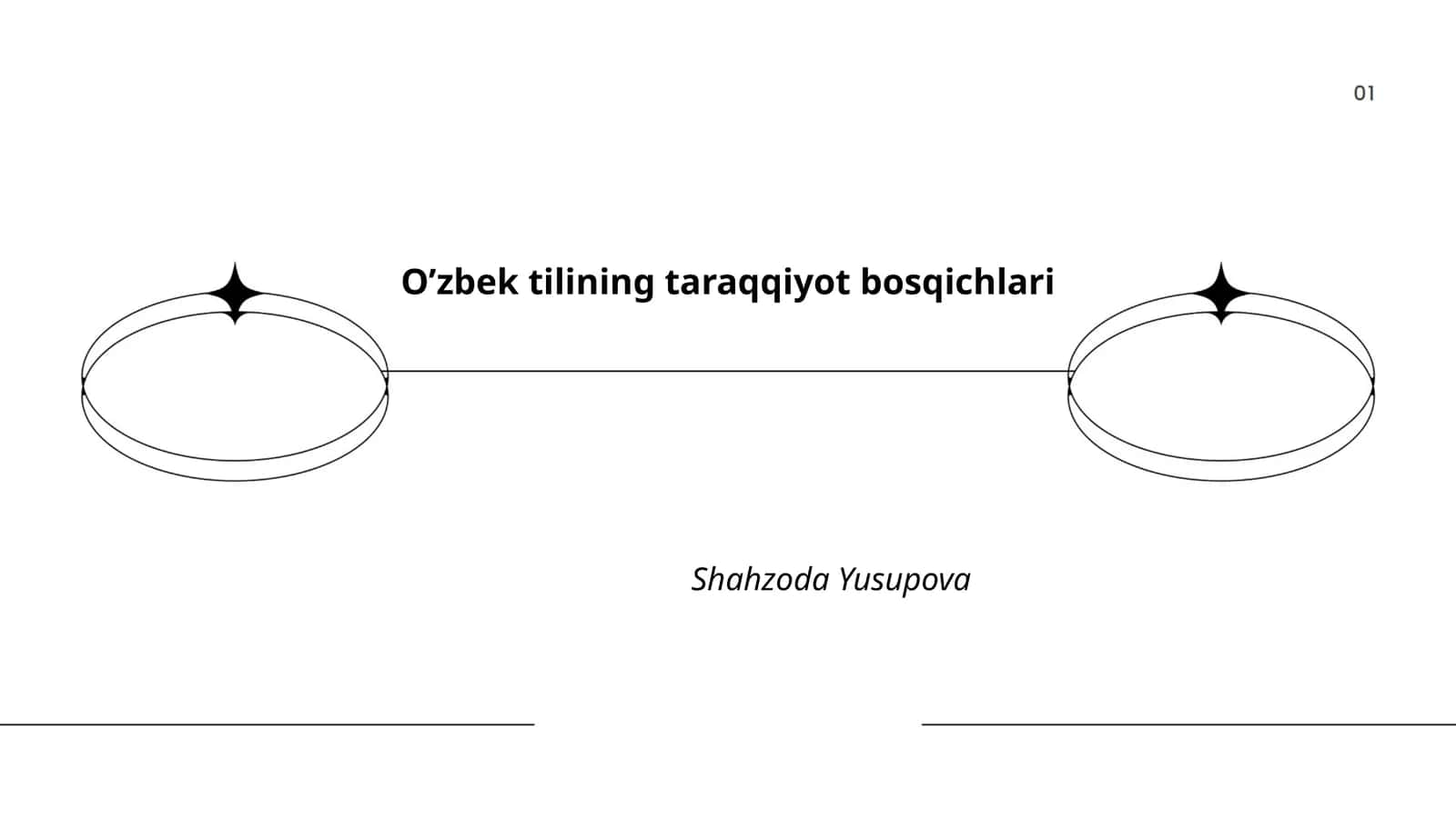 O'zbek tilining taraqqiyot bosqichlari